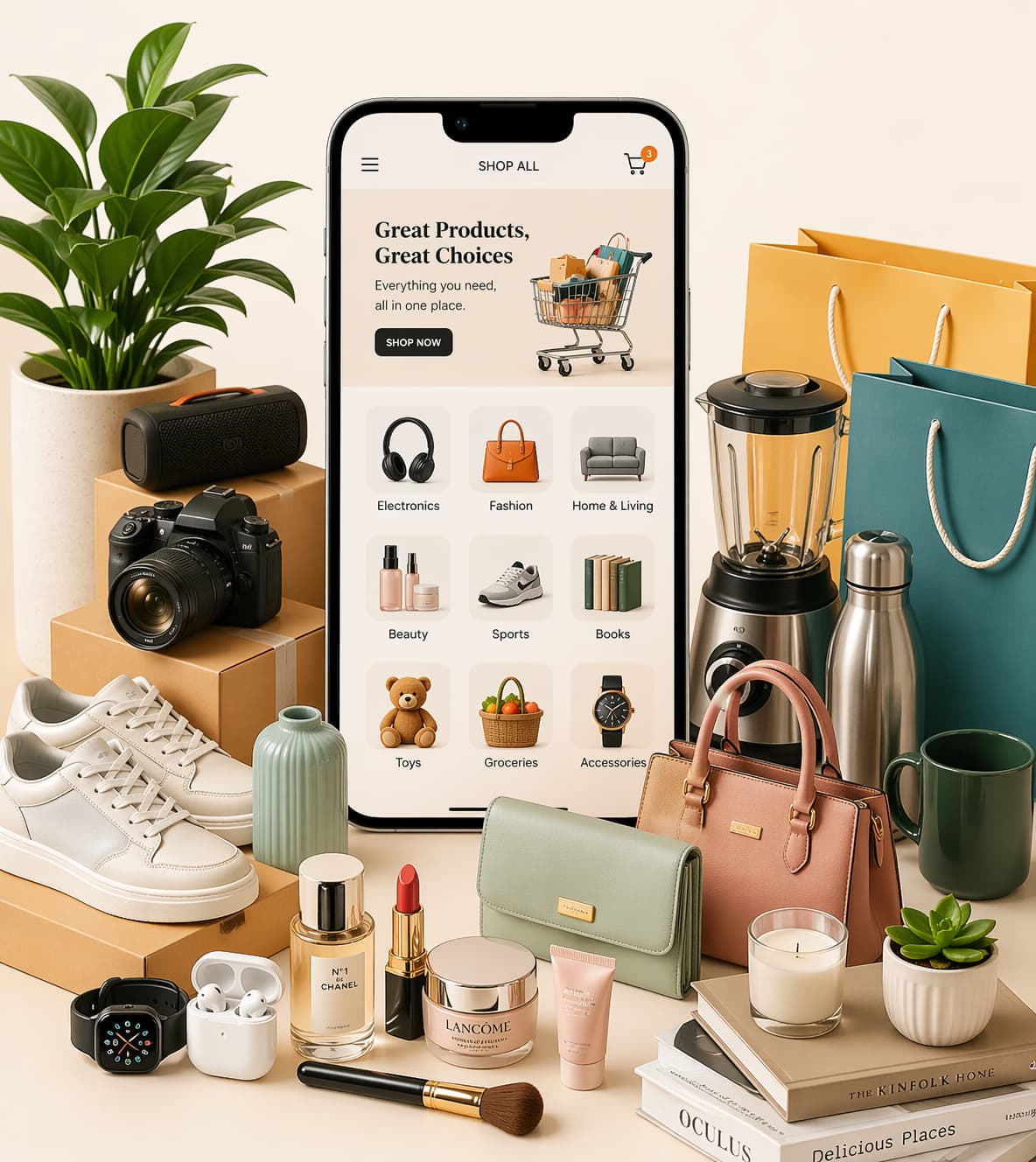 All Products Homepage Hero Image
